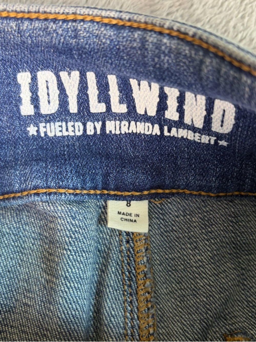 Idyllwind High Rise Bootcut Jeans Women's 8/34L Blue Stretch Denim Western Y2K - Picture 4 of 16